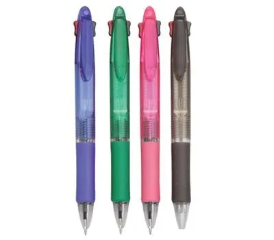 투명아이펜2색볼펜