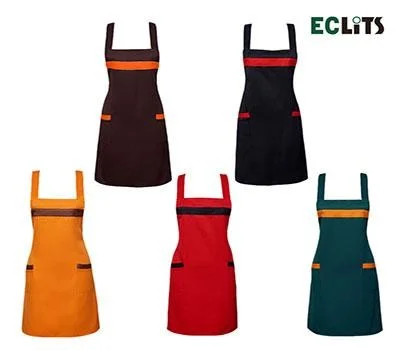 리츠 단색 컬러 앞치마