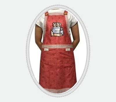 쿠키다홍 캐릭터 앞치마