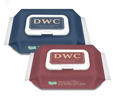 녹색나라 클래식 휴대용 캡형 물티슈 50매