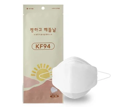 KF-94 쨍하고 해뜰날 마스크 화이트
