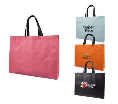 M형 부직포가방코팅 420x320x100mm 대형