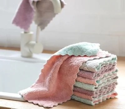 극세사 요술 벨벳 행주 14x21  미니  1P