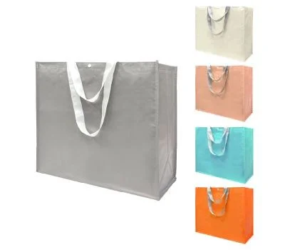 타포린 시장가방 특대형 바닥보강있음50x45x23cm