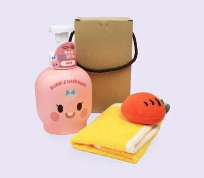 브레드이발소 핸드워시 500m l 캐릭터 핸드타올 세...