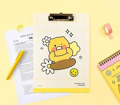 카카오프렌즈 세이치즈 A4 클립보드