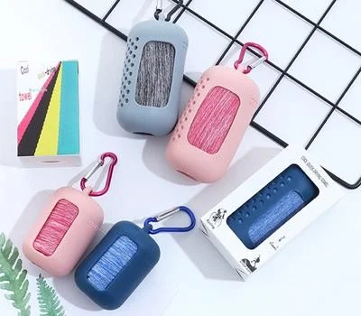 실리콘 고리형 아이스 쿨타올 2Type