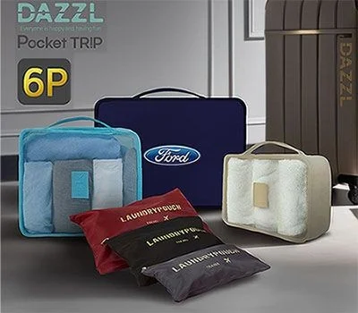 여행용 6종 파우치