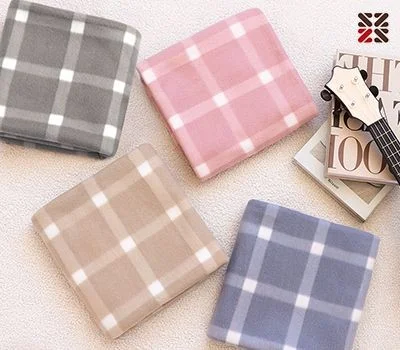 그리드체크담요 M