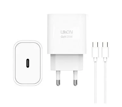 LAAON 25W GaN 초고속 충전기 케이블 포함