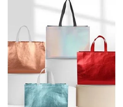 홀로그램 부직포 쇼핑백400X300X110mm